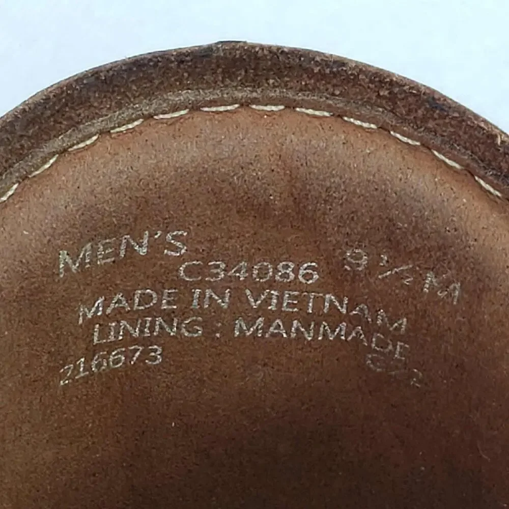 Cole Haan Grand Atlantic Chukka Boot Men's Size 9.5 M Brown Leather Lace Up